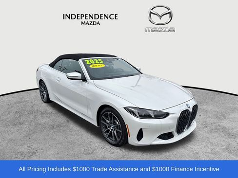 Used 2025 BMW 430i Convertible image 1
