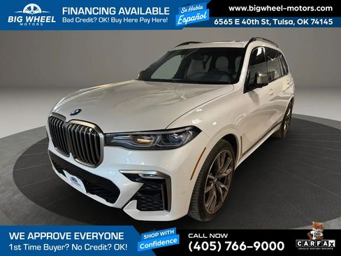 Used 2021 BMW X7 M50i w/ Dynamic Handling Package AWD/4WD image 1