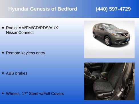 Used 2016 Nissan Rogue S image 7