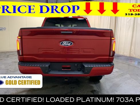 Certified 2024 Ford F150 Platinum w/ Equipment Group 703A Plus AWD/4WD image 4