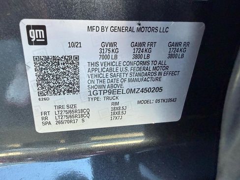 Used 2021 GMC Sierra 1500 AT4 image 44
