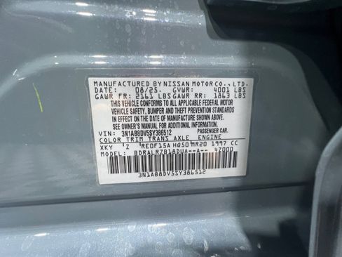 New 2025 Nissan Sentra SR image 25