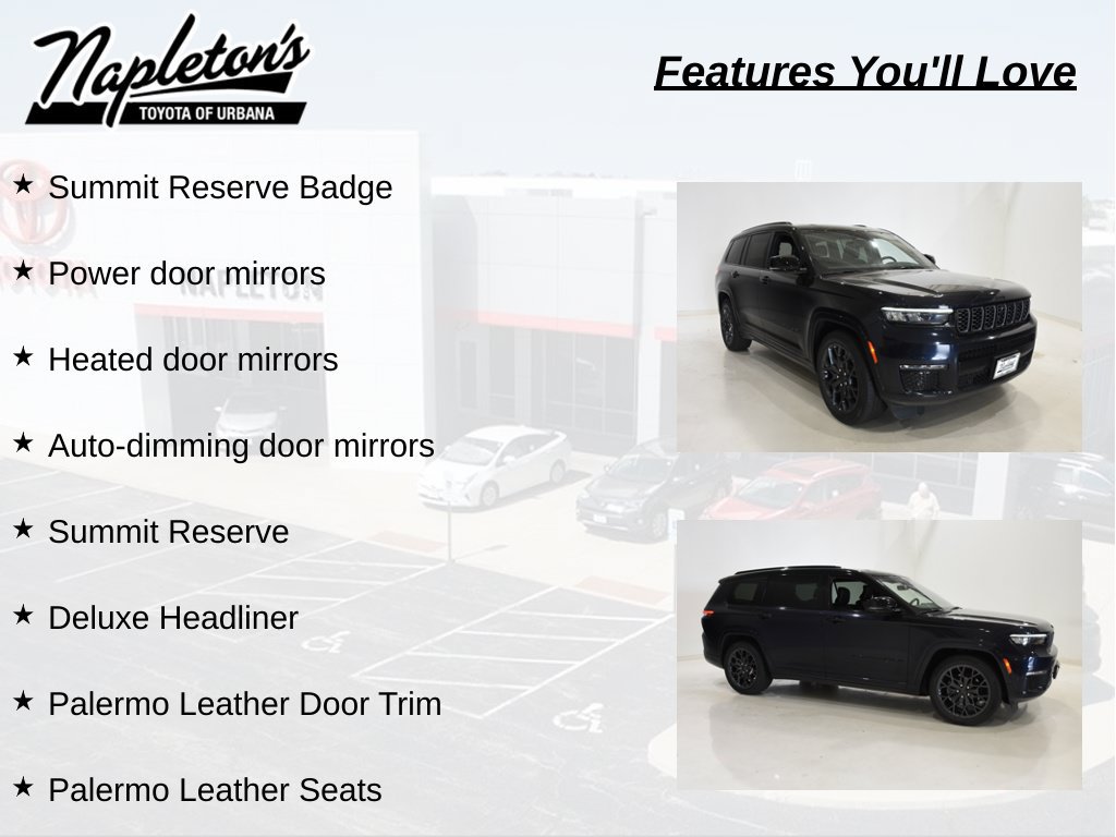 Used 2023 Jeep Grand Cherokee L Summit AWD/4WD image 26