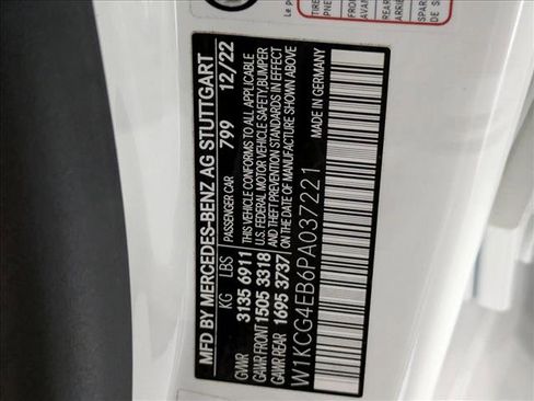 Certified 2023 Mercedes-Benz EQS 580 4MATIC Sedan image 28