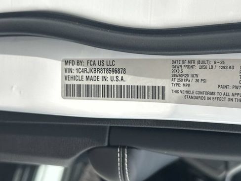 New 2026 Jeep Grand Cherokee L Limited AWD/4WD image 30