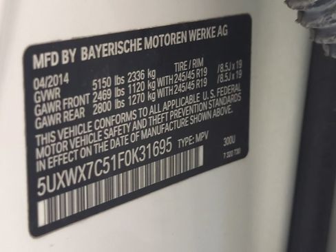 Used 2015 BMW X3 xDrive35i AWD/4WD image 26