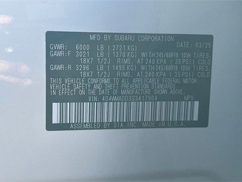 New 2025 Subaru Ascent Premium w/ Premium Package image 24