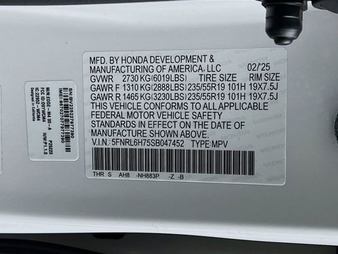Used 2025 Honda Odyssey Sport-L image 33
