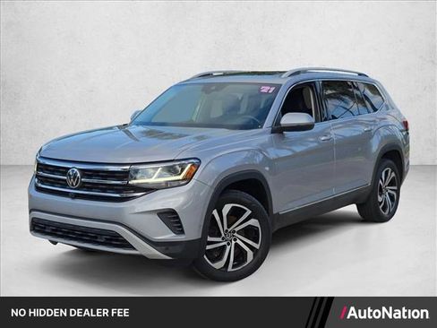 Used 2021 Volkswagen Atlas SEL Premium AWD/4WD image 1