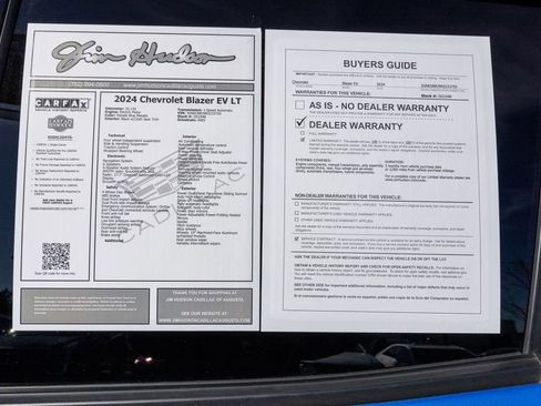 Used 2024 Chevrolet Blazer EV LT image 33