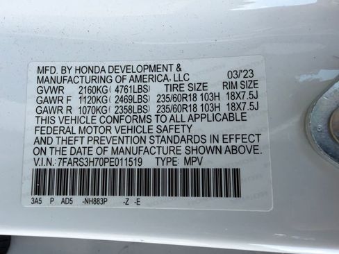 Used 2023 Honda CR-V EX-L image 21