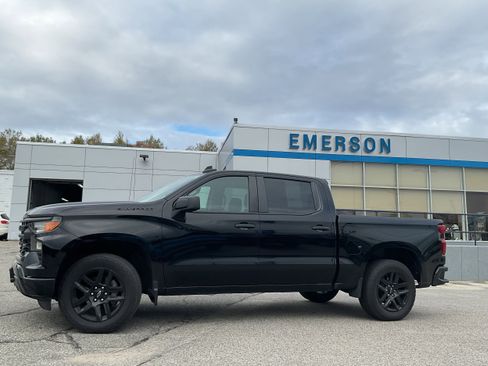 Certified 2023 Chevrolet Silverado 1500 Custom w/ LPO, Dark Essentials Package AWD/4WD image 10