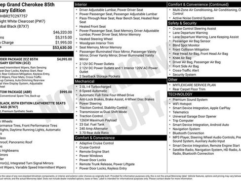 New 2026 Jeep Grand Cherokee Limited AWD/4WD image 8