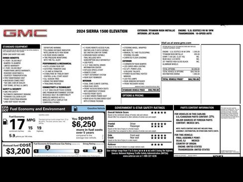 Used 2024 GMC Sierra 1500 Elevation AWD/4WD image 3