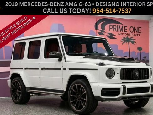 Used 2019 Mercedes-Benz G 63 AMG 4MATIC w/ Night Package image 1