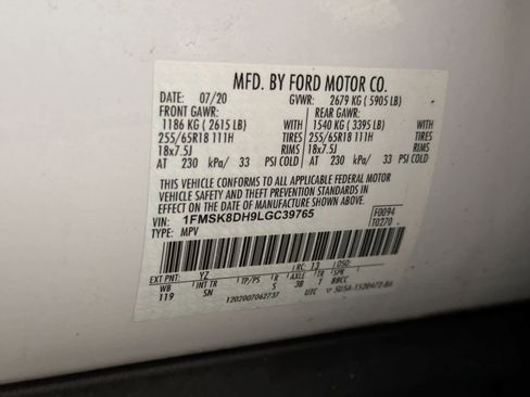 Used 2020 Ford Explorer XLT w/ Equipment Group 202A image 37