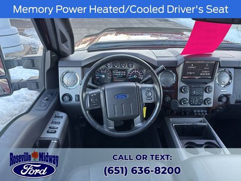 Used 2015 Ford F350 Lariat w/ Lariat Ultimate Package image 12
