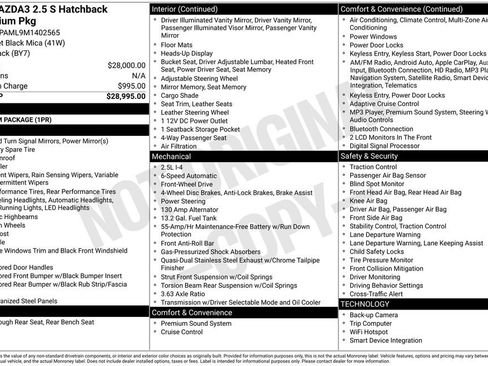 Used 2021 MAZDA MAZDA3 s image 38