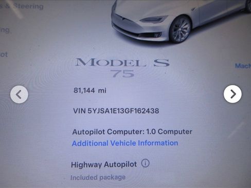 Used 2016 Tesla Model S 75 RWD image 11