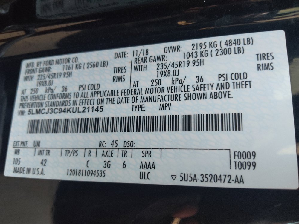 Used 2019 Lincoln MKC Reserve w/ MKC Climate Package FWD image 33