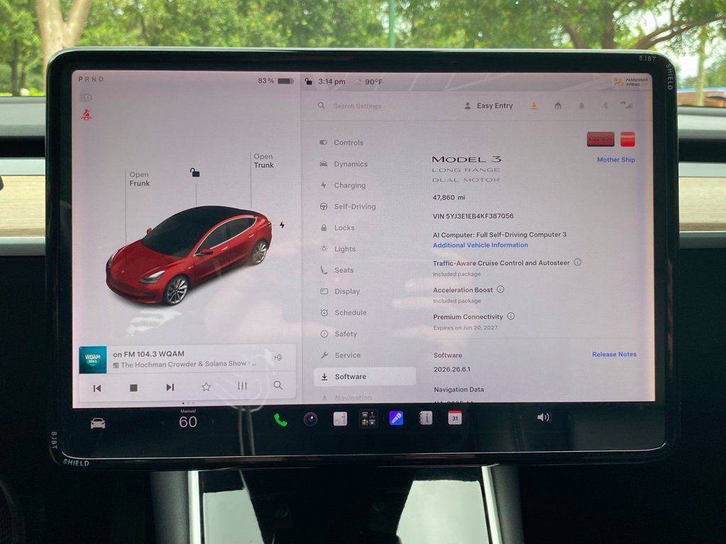 Used 2019 Tesla Model 3 Performance AWD/4WD image 2