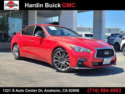 Used 2020 INFINITI Q50 Red Sport 400 w/ Cargo Package