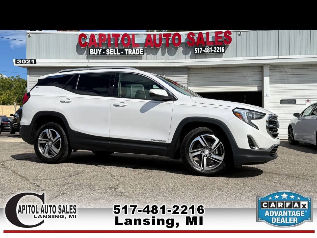 Used 2021 GMC Terrain SLT w/ Infotainment Package II AWD/4WD image 1