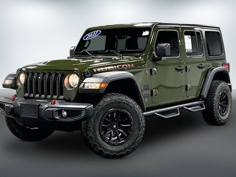 Used 2021 Jeep Wrangler Unlimited Rubicon AWD/4WD image 3