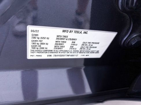 Used 2022 Tesla Model Y Performance AWD/4WD image 34