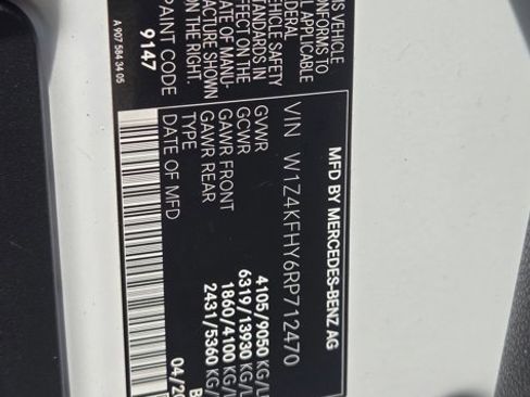 Used 2024 Mercedes-Benz Sprinter 2500 image 23