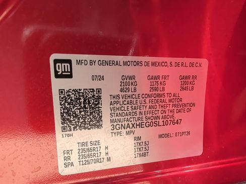 Used 2025 Chevrolet Equinox LT w/ Convenience Package II FWD image 27