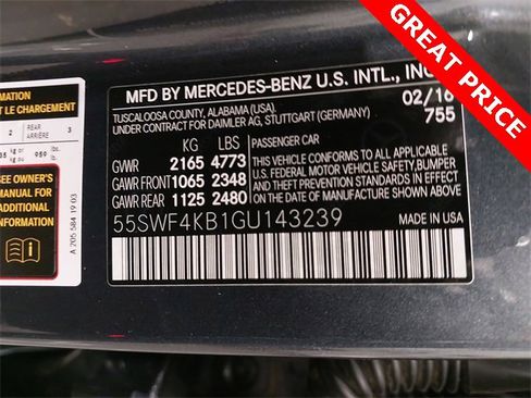 Used 2016 Mercedes-Benz C 300 4MATIC Sedan image 34