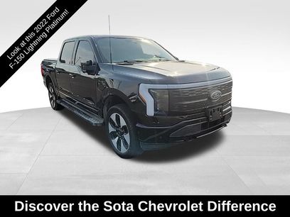 Used 2022 Ford F150 Lightning Platinum