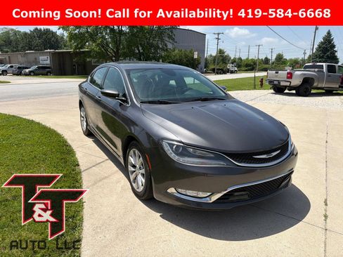 Used 2015 Chrysler 200 C w/ Navigation & Sound Group I FWD image 1