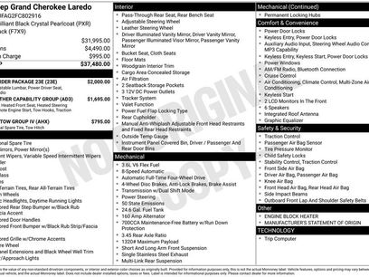 Used 2015 Jeep Grand Cherokee Laredo w/ Quick Order Package 23E