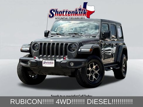Used 2022 Jeep Wrangler Unlimited Rubicon w/ LED Lighting Group AWD/4WD image 1