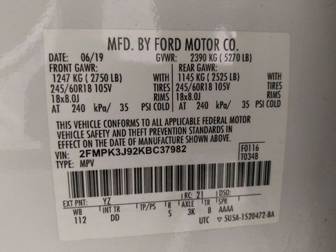 Used 2019 Ford Edge SEL image 33