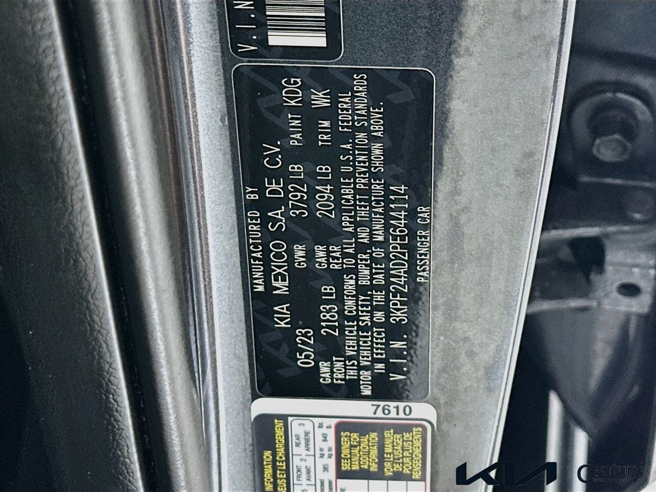 Used 2023 Kia Forte LXS FWD image 29