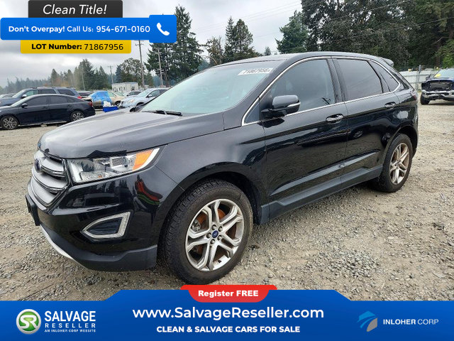 Used 2015 Ford Edge Titanium w/ Canadian Touring Package AWD/4WD image 1