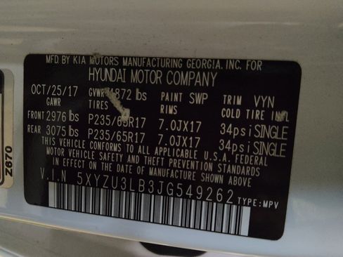 Used 2018 Hyundai Santa Fe Sport w/ 2.4L Value Package 02 FWD image 33