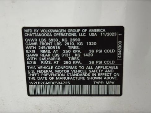 Used 2024 Volkswagen Atlas SE AWD/4WD image 28