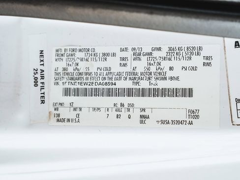 Used 2014 Ford E-150 and Econoline 150 w/ Power Group image 25