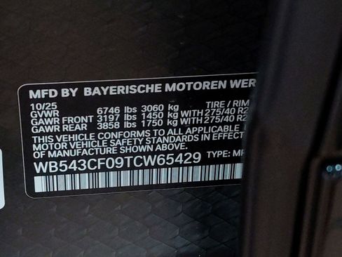 New 2026 BMW iX xDrive45 w/ M Sport Package image 14