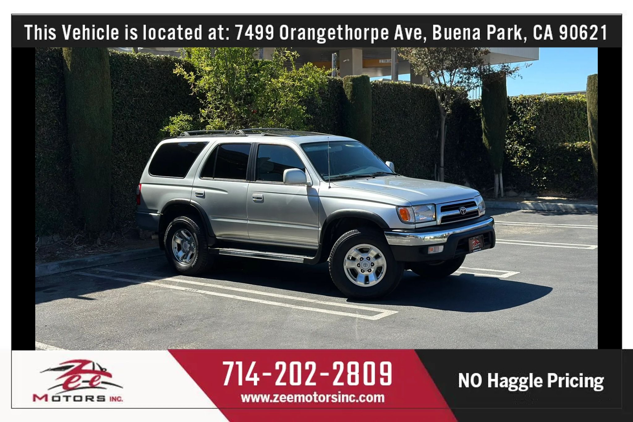 Used 2000 Toyota 4Runner SR5 RWD image 2