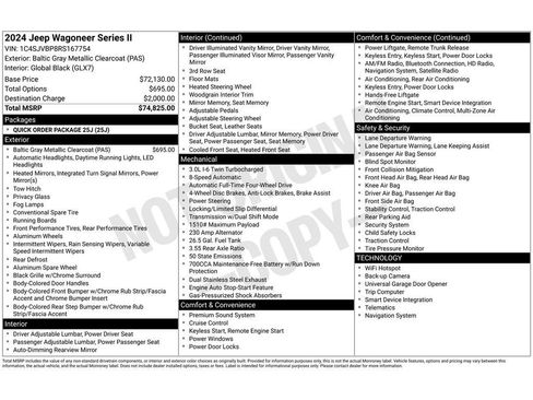 Used 2024 Jeep Wagoneer Series II image 4