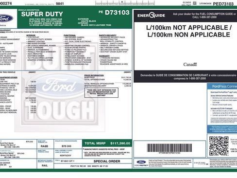 Used 2023 Ford F350 Platinum AWD/4WD image 8