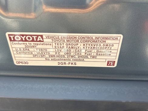 Used 2019 Toyota Avalon Limited w/ Advanced Safety Package FWD image 50