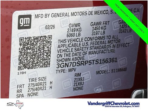 New 2026 Chevrolet Equinox EV RS FWD image 21