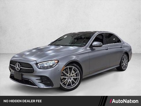 Certified 2022 Mercedes-Benz E 350 Sedan w/ AMG Line Exterior image 1