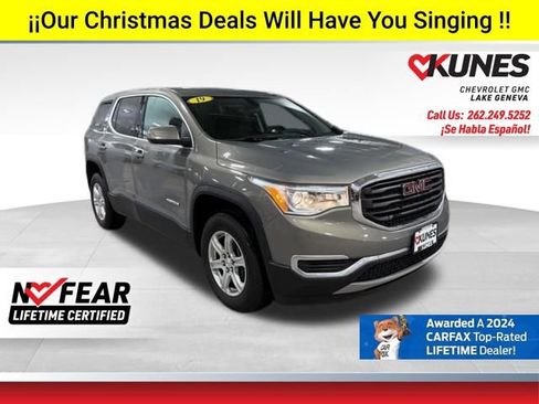 Used 2019 GMC Acadia SLE w/ LPO, Floor Liner Package image 1